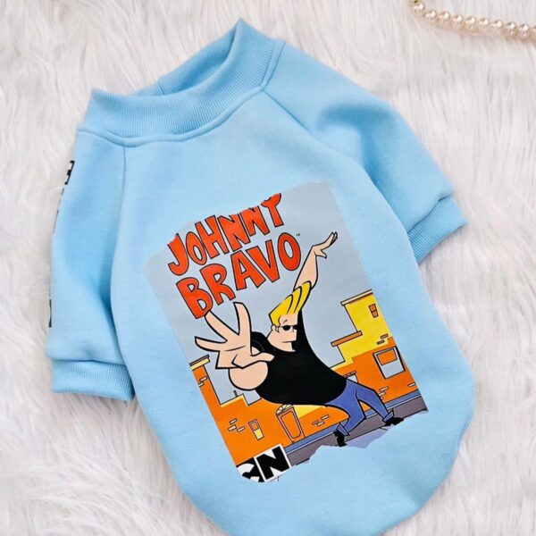 POLERA JOHNNY BRAVO - Ropa para perros y gatos