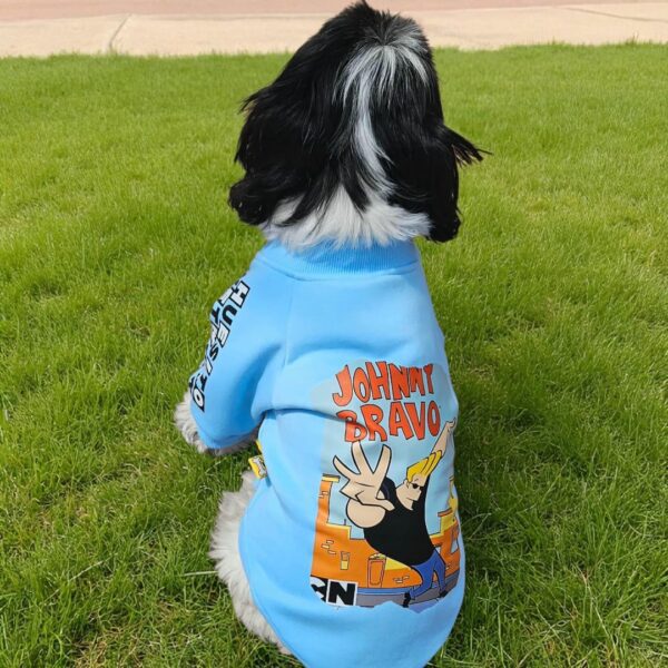 POLERA JOHNNY BRAVO - Ropa para perros y gatos