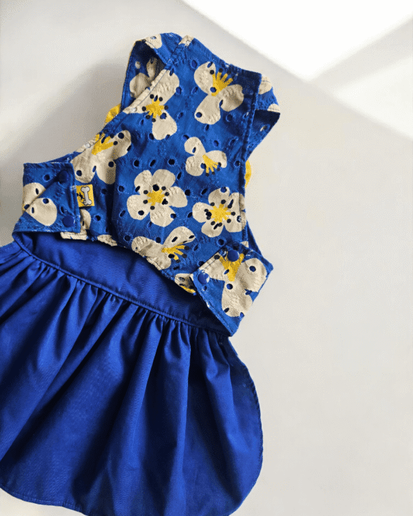 VESTIDO BRODERIE MARGARITA - Ropa para perros y gatos