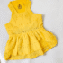 VESTIDO BRODERIE AMARILLO - Ropa para perros y gatos