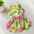 VESTIDO BRODERIE FLOR TROPICAL - Ropa para perros y gatos