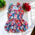 VESTIDO FIESTA FLORAL - Ropa para perros y gatos