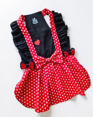 VESTIDOS M&M SAN VALENTÍN - Ropa para perros y gatos