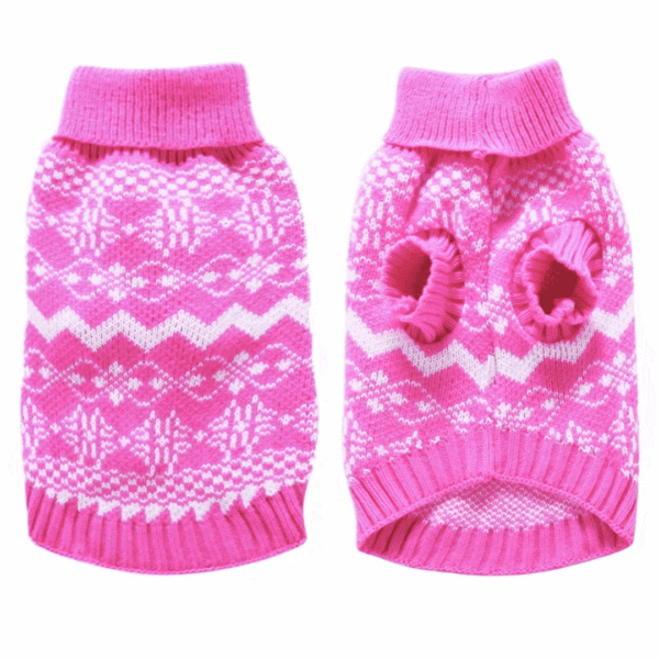 CHOMPA ROSA - Ropa para perros y gatos