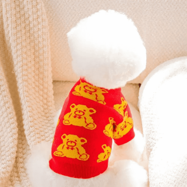 Diseño sin título (28) CHOMPA OSITO - Ropa para perros y gatos