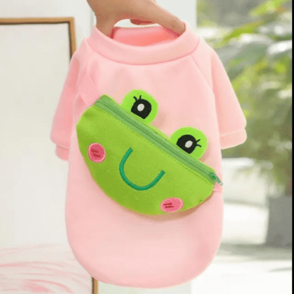 Diseño sin título (29) POLERA CON CANGURO - Ropa para perros y gatos