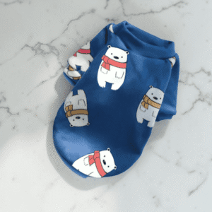 POLERA OSO POLAR - Ropa para perros y gatos