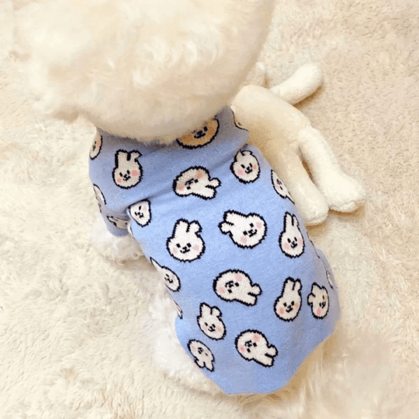Diseño sin título (5) CHOMPA CONEJITOS - Ropa para perros y gatos