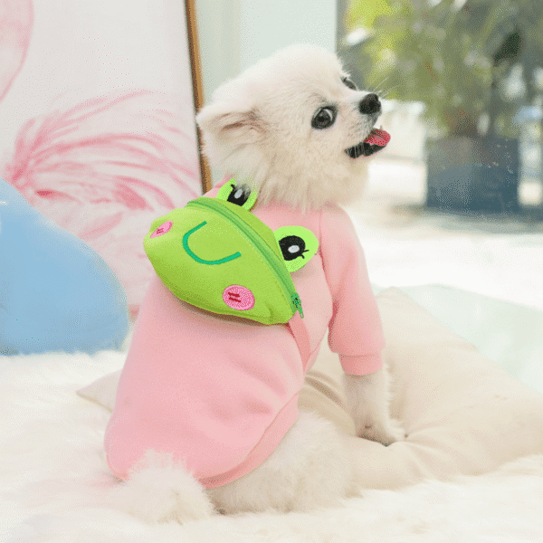 Diseño sin título (54) POLERA CON CANGURO - Ropa para perros y gatos