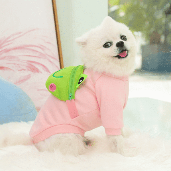 Diseño sin título (56) POLERA CON CANGURO - Ropa para perros y gatos