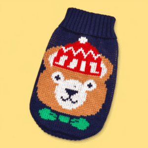 CHOMPA OSITO AZUL - Ropa para perros y gatos