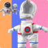 DISFRAZ ASTRONAUTA - Ropa para perros y gatos