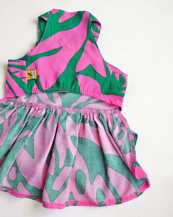 VESTIDO FLORES - Ropa para perros y gatos