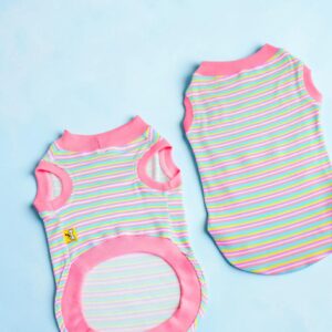 POLO RETRO RAYAS - Ropa para perros y gatos