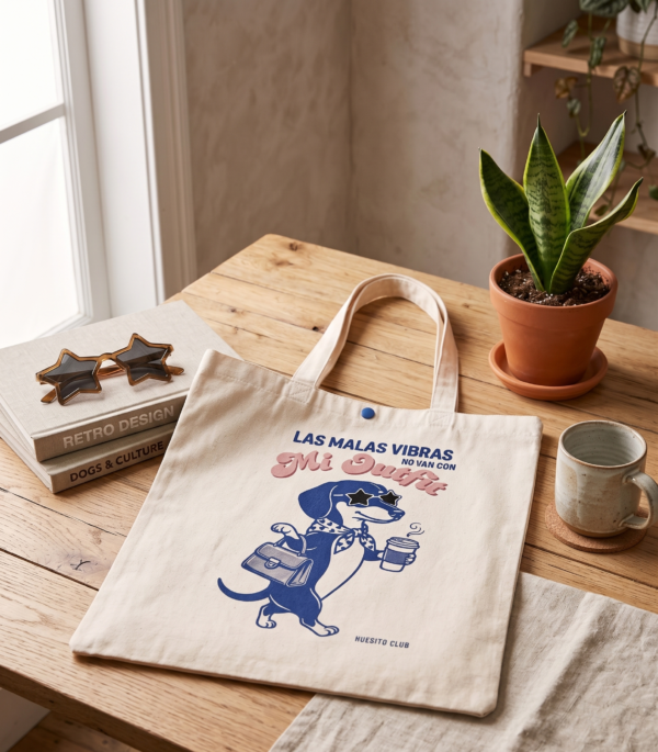 Gemini_Generated_Image_5lw135lw135lw135 TOTE BAG HUESITO CLUB – Bolsa para Paseo con Mascotas