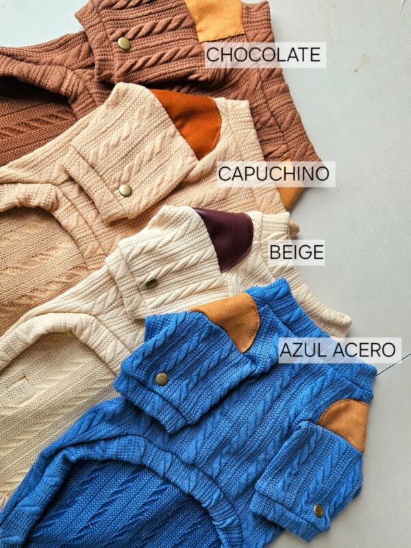 WhatsApp Image 2026-05-17 at 12.21.07 PM (2) CHOMPERA TRENZADO COLOR - Ropa para perros y gatos