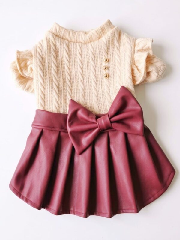 VESTIDO TRENZAS - Ropa para perros y gatos