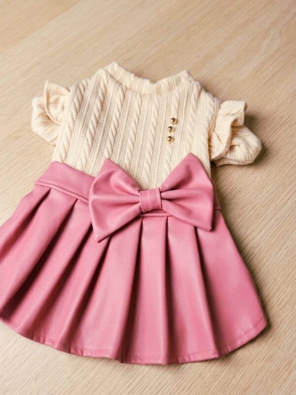 VESTIDO TRENZAS - Ropa para perros y gatos