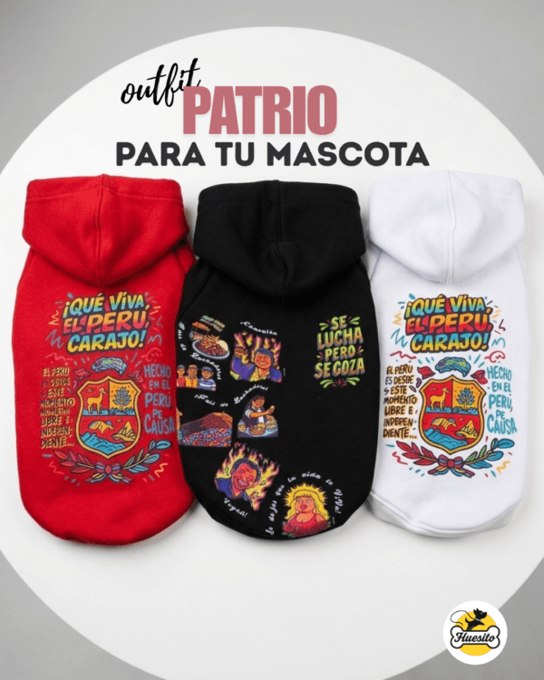 POLERAS PERÚ - Ropa para perros y gatos